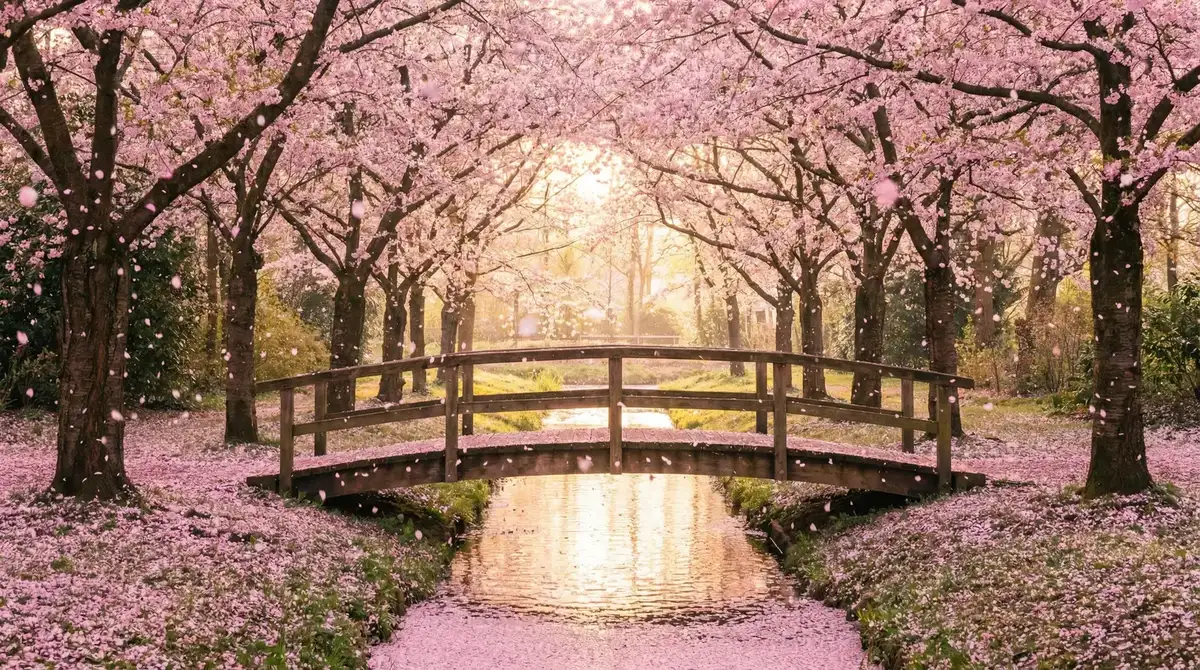 桃花视频出品 - 樱花桥畔 蜜桃传媒